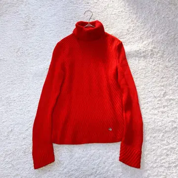 컨디션 최상 MACKINTOSH LONDON 터틀넥 니트 메탈 로고 M