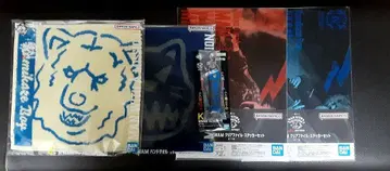 MWAM 핸드 타월 키링 클리어 파일 스티커 세트