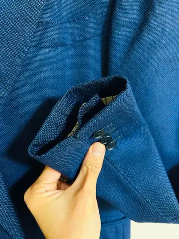 투모로우랜드 tomorrowland 블루 테일러드 자켓 봄/여름