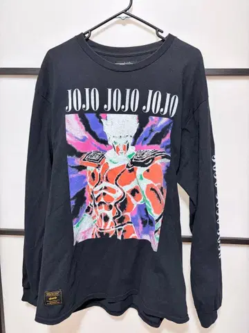 그램 죠죠의 기묘한 모험 롱T셔츠 스타 플래티넘