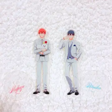 기븐 노이타미나 아크릴 스탠드 마후유 릿카 2점 세트