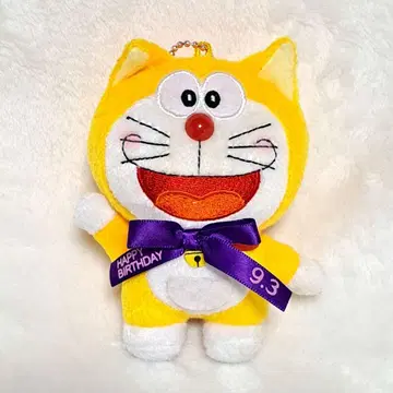 [레어] 도라에몽 해피 벌스데이 마스코트 옐로우 컬러 도라에몽