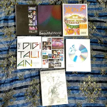 7장 세트 아라시 콘서트 DVD Bluray 렌탈 제외