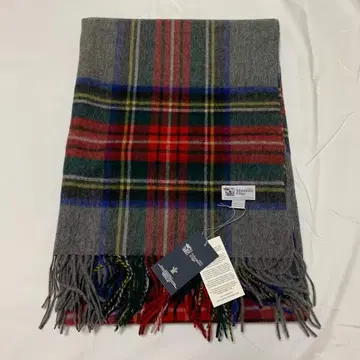 존스턴스 캐시미어 대형 스톨 머플러 그레이스튜어트