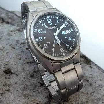 [새상품급] 세이코/밀리터리 7S26-00D0 뒷면 투명/자동 와인딩