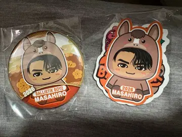 트라스테 가챠 스나다 마사히로 캔뱃지 스티커