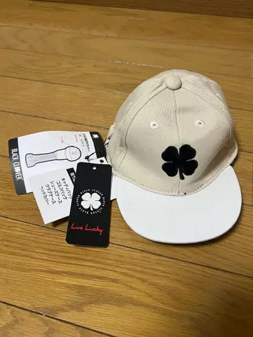 BLACK CLOVER 캡 타입 골프헤드커버 베이지