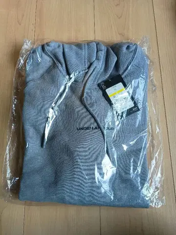 [ 미개봉 새상품 ] 언더아머 후드 맨투맨 M 그레이