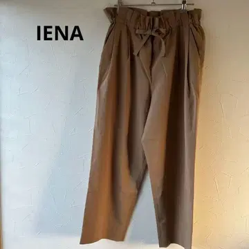 IENA 이에나 리본 캐주얼 팬츠 일본제