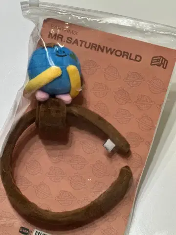 MR. SATURNWORLD 헤어밴드 & 슬랩랩 아스미쿠