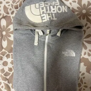 THE NORTH FACE 그레이 풀 집업 후드티