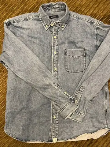 NAUTICA 데님 긴팔 셔츠