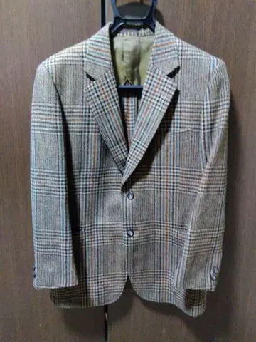 john g hardy 체크 무늬 트위드 자켓