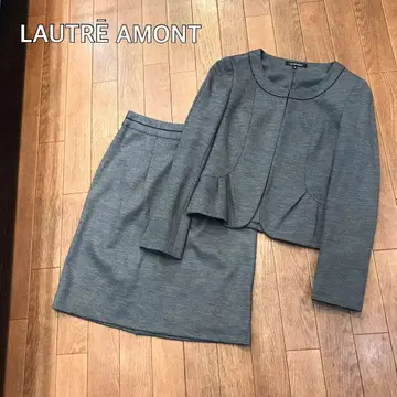 LAUTRE AMONT 로트레 아몬 스커트 수트 상하의 SET
