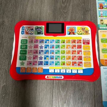 [ 부속품 완비 ] 호빵맨 학습 음성 터치 히라가나, 카타카나, 로마자