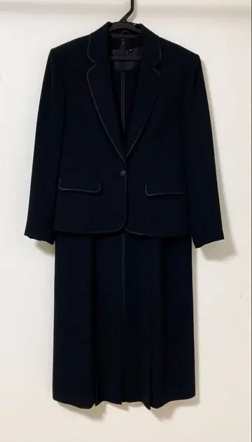 블랙 포멀 셋업 원피스 수트 13호