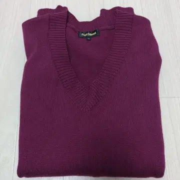 [ 새상품급 ] Paul Stuart 퍼플 V넥 스웨터 M
