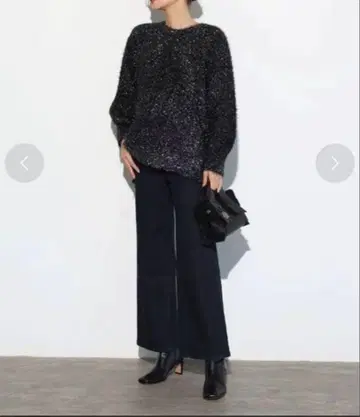 SCOTCLUB 라메 볼륨 니트 야마다야