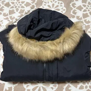 adidas 후드 부착 블랙 다운 자켓