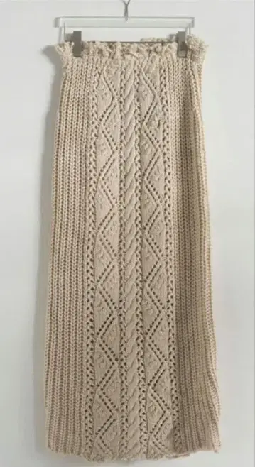 anuke cable knit skirt 38