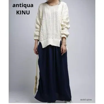 새상품급 antiqua KINU 도킹 원피스