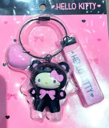 택 포함 새상품 산리오 마크로 애니멀즈 마스코트 키링 키티