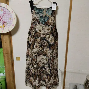 antiqua 플로럴 디자인 원피스