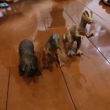 공룡 피규어 3체 세트