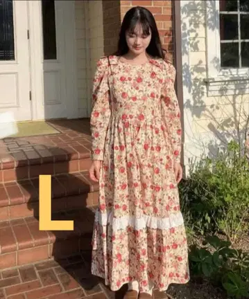 시마무라 maihee 콜라보 빈티지 풍 원피스