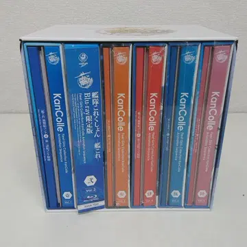미개봉 포함 Blu-ray 함대 컬렉션 칸코레 전 6권 세트 BOX 포함