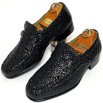 [ 새상품급 ] 마드라스 인트레차트 슬립온 블랙 23.5 가죽 신발