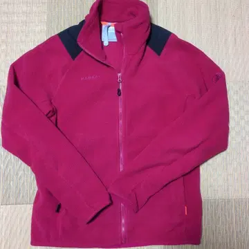 MAMMUT 핑크 플리스 자켓 M