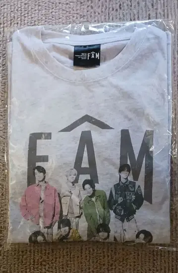 timeleszFAM 화이트 T셔츠 LIVE TOUR 2025