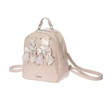 노에미 레이스업 퀼팅 백팩