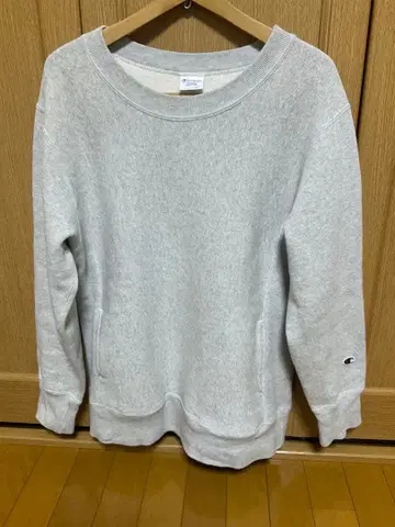 챔피온 리버스 위브 맨투맨 파랑 택 Mt.Design3776