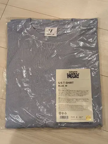 SEVENTEEN HOLIDAY S/S 셔츠 M 사이즈 블루