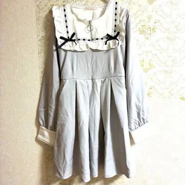 DearMyLove 세일러풍 프릴 원피스 L 사이즈