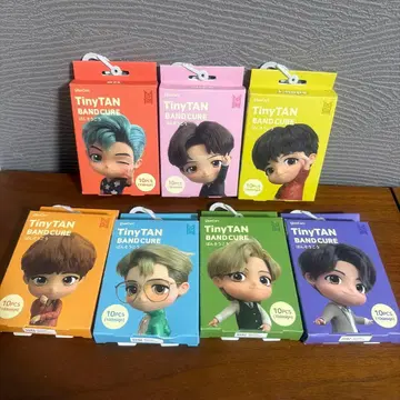 TinyTAN BANDCURE 10매입 7종 세트