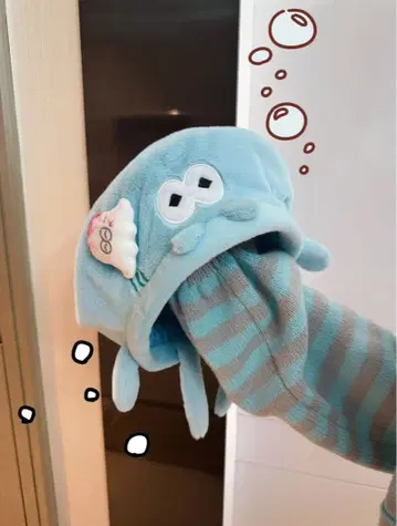 스프라툰 해파리 모자 스카이블루