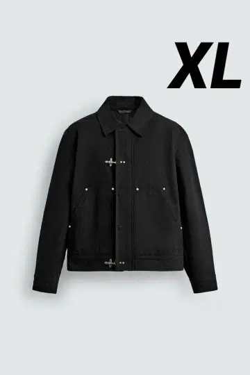 ZARA 자라 릴랙스 핏 토글 버튼 자켓 XL