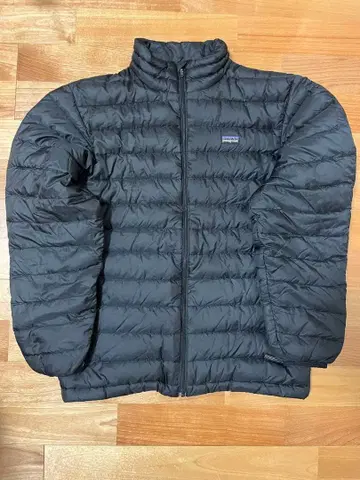 Patagonia 블랙 다운 자켓 보이즈 XL