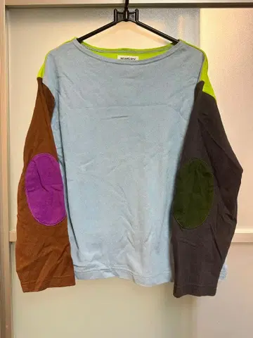 [새상품급] BEAMS BOY 빔즈 보이 엘보 패치 긴팔 T셔츠