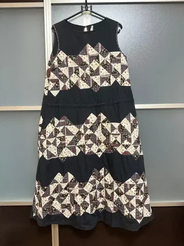 [ 새상품급 ] fig London 피그 런던 패치워크 원피스