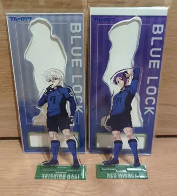 블루 록 아크릴 스탠드 나기 세이시로 & 미카게 레오