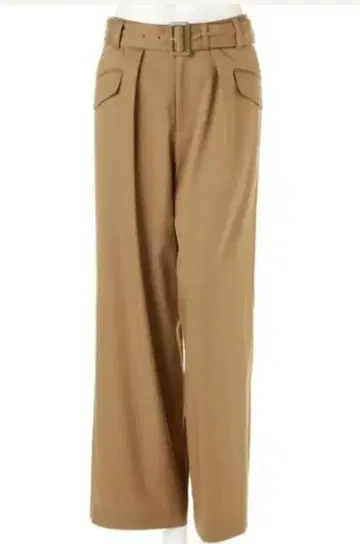 텐셀 나일론 트윌 벨트 와이드 팬츠