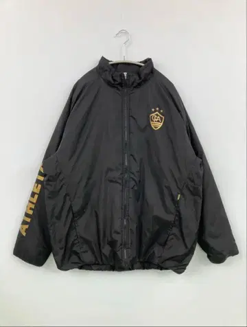 ATHLETA 패딩 자켓 블랙 스포츠 오소리티 콜라보 XL