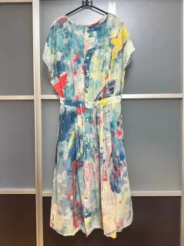 l'atelier du savon 수채화 패턴 원피스 아틀리에 드 사봉