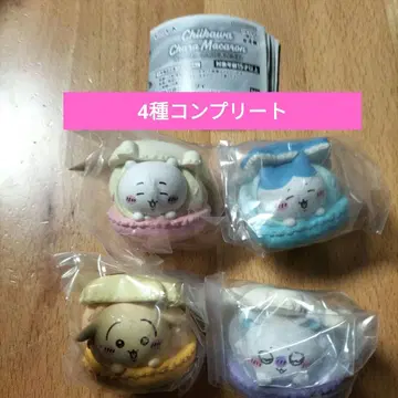 치이카와(먼작귀) 캐릭터 마카롱 컴플리트 4종 세트