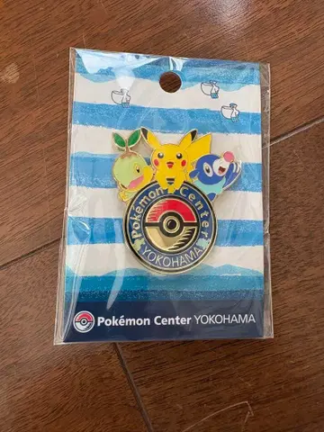 포켓몬 센터 요코하마 한정 로고 핀즈 핀 배지