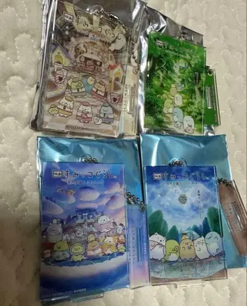 스미코구라시 영화 아크릴 스탠드 키링 4점 세트